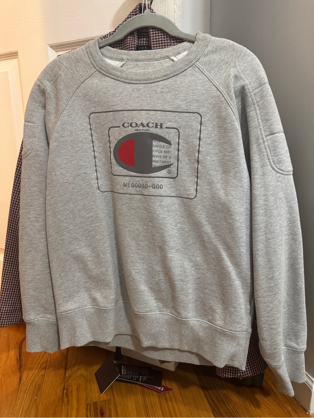 Coach x Champion Gray Sweatshirt